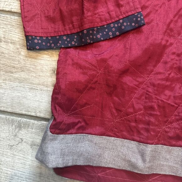 Little Journeys Chicago Pullover Upcycled Ethical Clothing XL Quilted Reclaimed - Picture 3 of 6